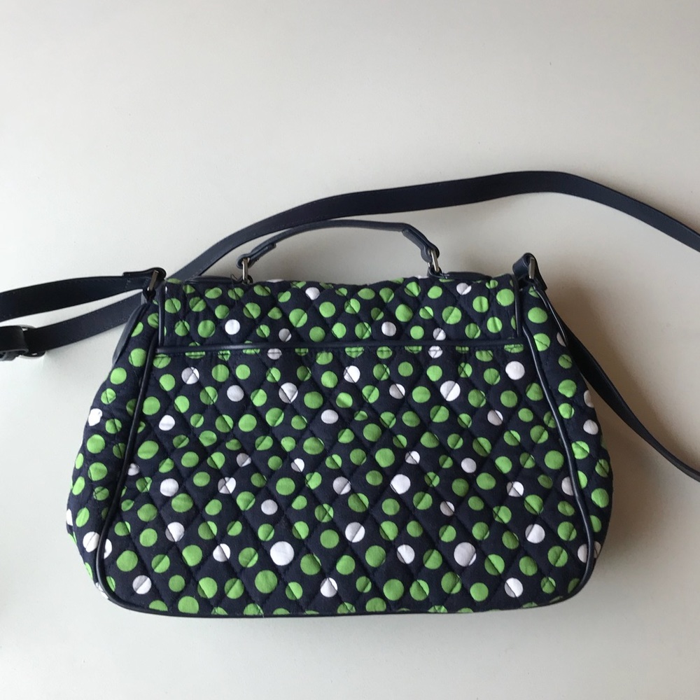 Vera Bradley Crossbody Bay Green&Blue - Picture 5 of 8